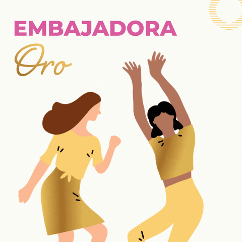 Embajadora Oro GIF by Crediclub S. A. de C. V.