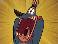 Dog Scream GIF by Taffy