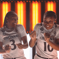 Womens Basketball Reaction GIF by Cincinnati Bearcats
