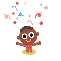 Celebrate Jimmy Fallon Sticker by Macmillan Kids