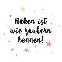 stickandstyle sewing sew nähen zaubern Sticker