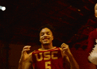 Basketball Hoops GIF by USC Trojans