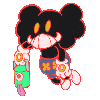 Fun Cartoon Sticker