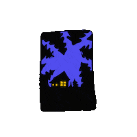 Glowing Late Night Sticker
