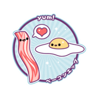 bacon STICKER by imoji