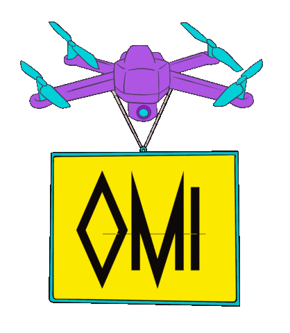 Roller Coaster Drone Sticker by Ultra Records