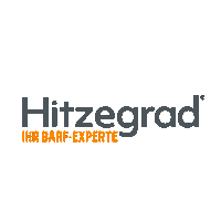Zoobedarf_Hitzegrad hundefutter rawfood dogshop barfdiet Sticker