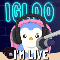 Streaming Youtube GIF by Pudgy Penguins