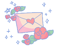 Heart Sending Sticker