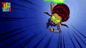 Teen Titans Fight GIF by Cartoon Network