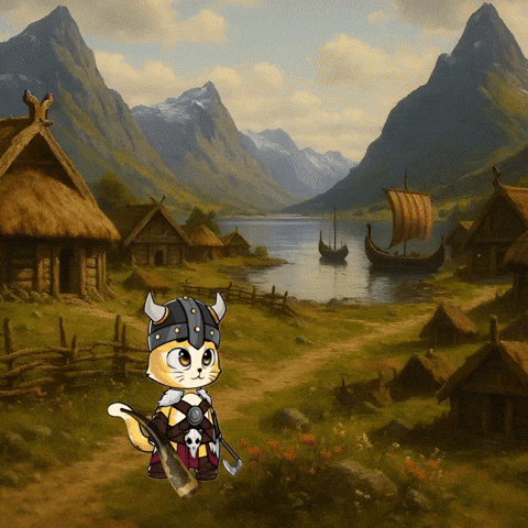 Vikings GIF by Hero Galaxy NFT