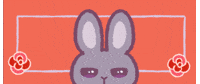 Rabbit うさぎ GIF