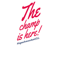 Champion Champ Sticker by Hogeschool UCLL