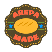 pasapalorestaurant restaurant venezuela arepa venezolano Sticker