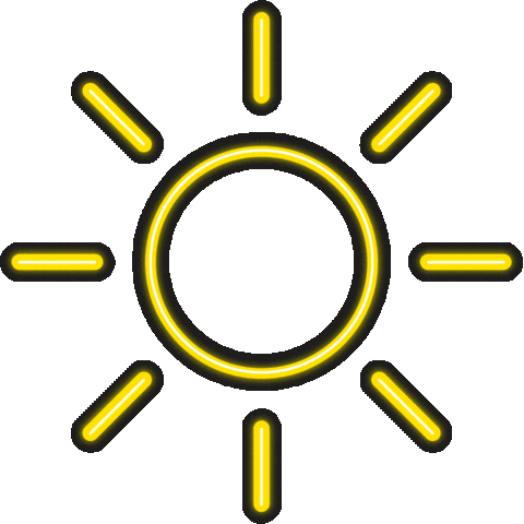 Neon Sticker by Soffieria Monti