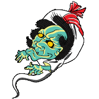 Skate Yurei Sticker