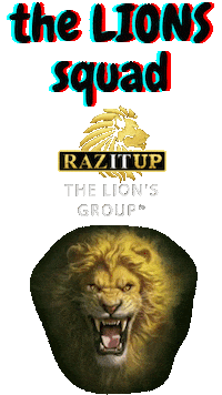 Lion King Reaction Sticker by Yanni Raz