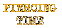 Time Piercing Sticker