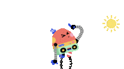 Scared Good Morning Sticker by Lingokids