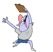 Animation Waving Sticker by sarahmaes