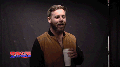 Coffee Cups GIF by United Wrestling Network