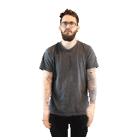 Man Waiting Sticker by teamadbaker