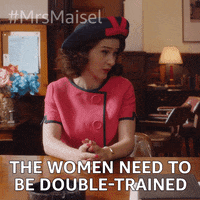 Rachel Brosnahan Comedy GIF by The Marvelous Mrs. Maisel