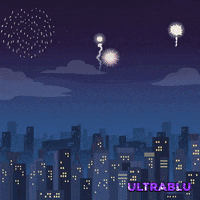 GetUltraBLU happy new year GIF