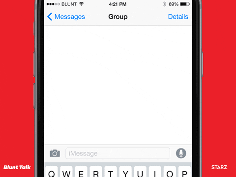Texting GIF by Blunt Talk