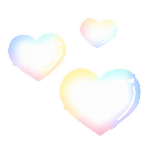 Heart Bubble Sticker