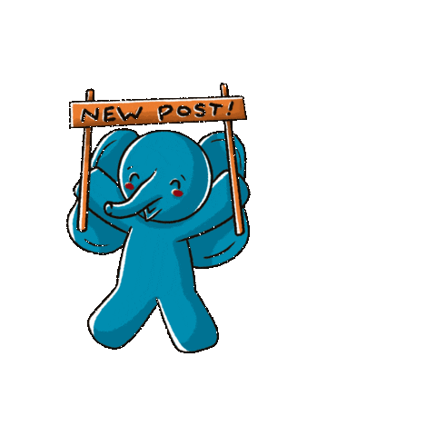 New Post Sticker by Dramblys