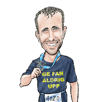 Runner Running Sticker by eBibs