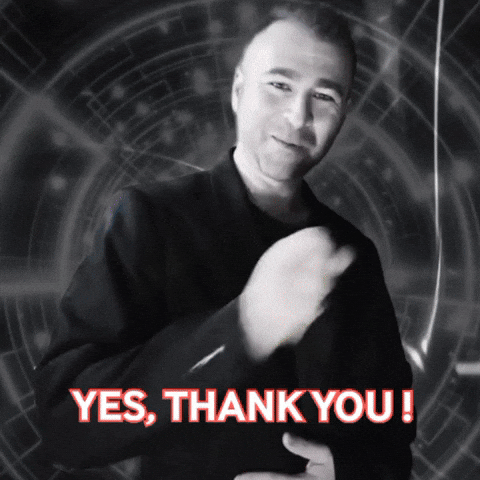 Black White Yes GIF by Jonathan Mariotti