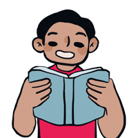 Book Ae Sticker