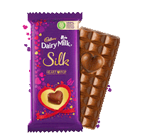 Heart Love Sticker by Cadbury Dairy Milk Silk