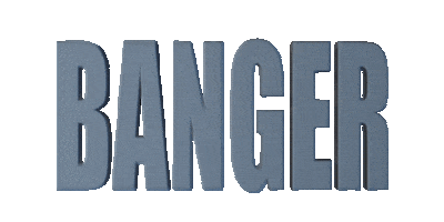 Banger Sticker by Sportsbanger