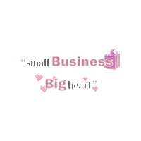 Small Business Big Heart Sticker