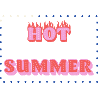 Melting Heat Wave Sticker by Beauty by Earth