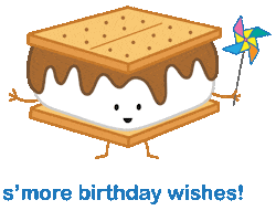 Camping Happy Birthday Sticker by queeniescards