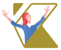 klasviagens happy girl feliz klas Sticker