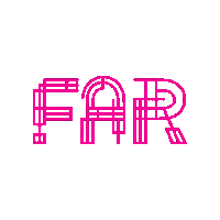 Logo Pink Sticker by farfestival