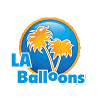 Palm Trees Christmas Sticker by LABalloons