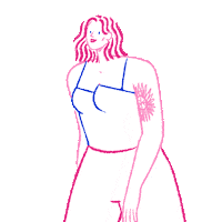 Animation Love Sticker