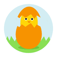 Eitje Sticker by Coop Supermarkten