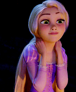 what do you say rapunzel GIF