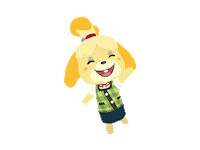 aceacissej animal crossing ac animalcrossing isabelle Sticker
