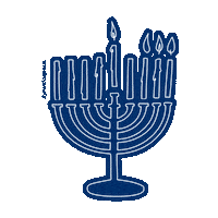 Jewish Hanukkah Sticker by Jews for Jesus