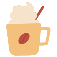 Pumpkin Spice Latte Coffee Sticker