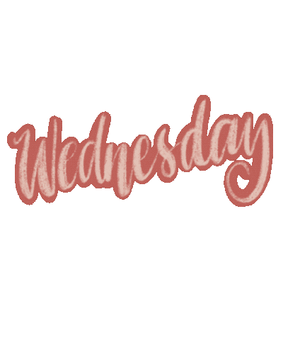 Days Of The Week Wednesday Sticker
