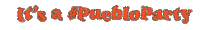 pueblochilico pueblochilico puebloparty Sticker